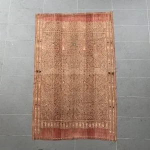 TRIBAL FABRIC (2050mm XXL) Pua Kumbu War Blanket Wall Deco Traditional Textile Painting Borneo