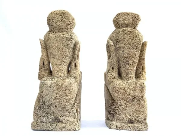 LETI INDONESIA (XXXL 1 Pair) SCULPTURE Statue Figure Figurine Tribal Art Asia Oceanic Artifact