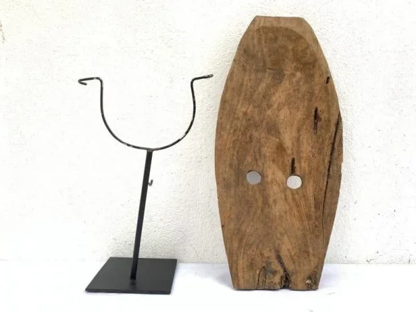 NIASMASK(mmOnStand)TRIBALFACIALIndonesiaSculptureFigureStatueAsiaAsianArtArtifact