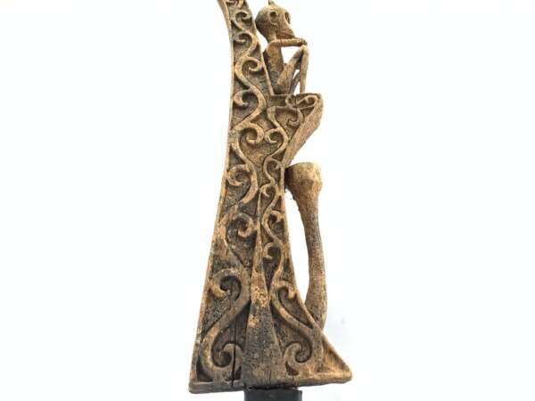 Shrine Figure (925mm On Stand) Antique Indonesia Altar Leti Artifact Sculpture Figurine Worship God Deity Statue