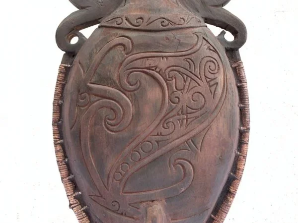 Tempat Madu Wood Honey Bottle (Tribe Bee Beehive Nectar Container Borneo Asia)