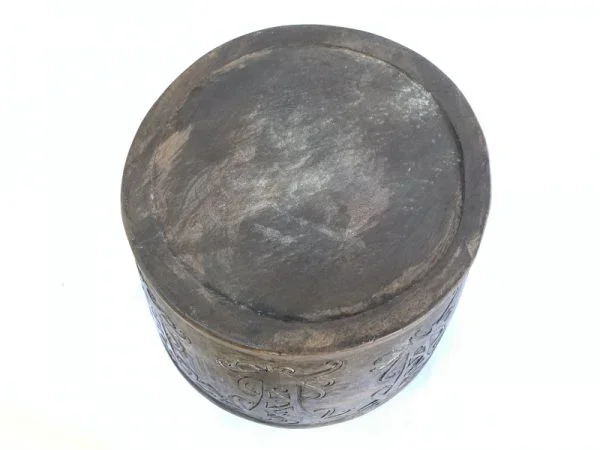 Tribal Handmade Bowl Hardwood Native Borneo Asia Asian Art Basin Interior Decor