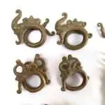 EARRINGS SIX PAIR 650g Earweight Earring Tribal Borneo Asia Asian Ear weight Dangle Body Piercing