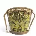 Traditional Beads Carrier 410mm Tribal Child Baby Backpack Bag Dayak Borneo