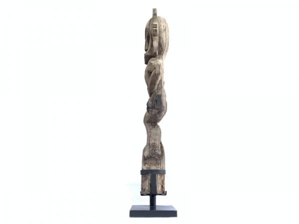 Funeral Guardian (870mm On Stand) Spiritual Figure Ancestral Figure Figurine Eroded Asian Statue