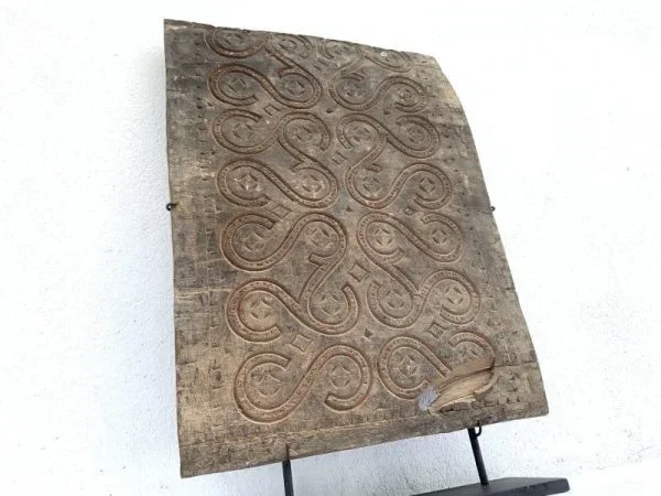#4 Wall Panel Toraja Tongkonan (Large 530 x 380mm) Home Panel Wall Carving Painting Drawing Artifact Native Asia