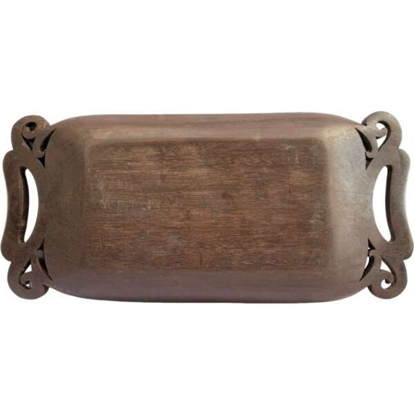 Fruit Tray 640mm Ironwood Hardwood Bowl Plate Platter Basin Kayanic Dayak Sculpture Borneo