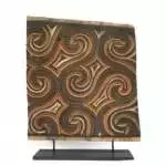 #6 Wall Carving Tongkonan Toraja (470 x 415mm) Home Panel Wood Painting Drawing Sculpture