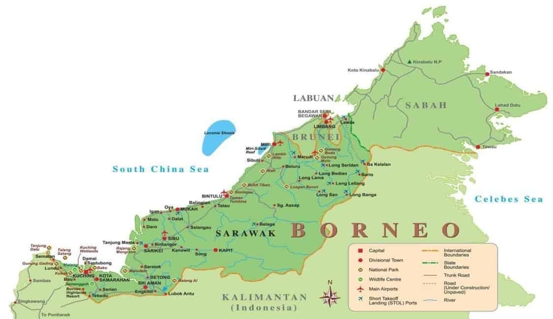 Maps Of Sarawak1 