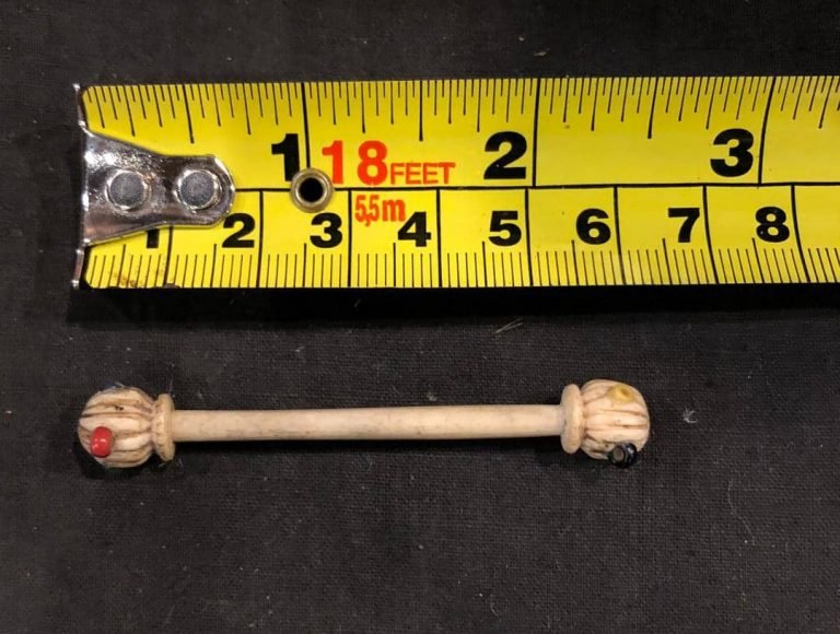 barbell piercing apadravya ampallang palang traditional cultural bone