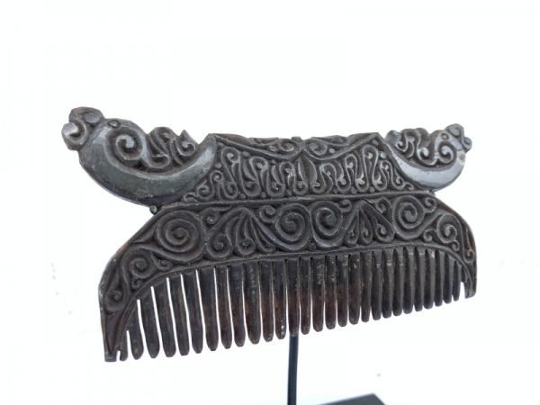 NATIVE HEADDRESS 110mm Tribal Comb Buffalo Horn Body Ornament Jewelry