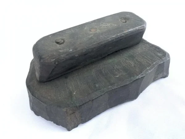 NEPAL NEPALESE Antique Wooden Block Print Stamp Chop Textile Wall Hardwood #2