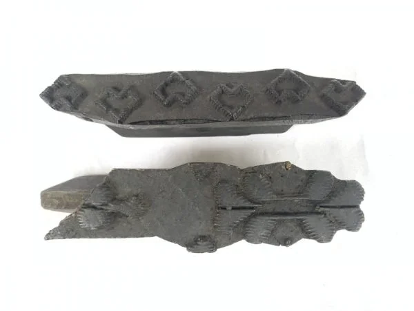 NEPAL NEPALESE Antique Chop Print Wood Block Textile Fabric Stamp Asia Tribe #14