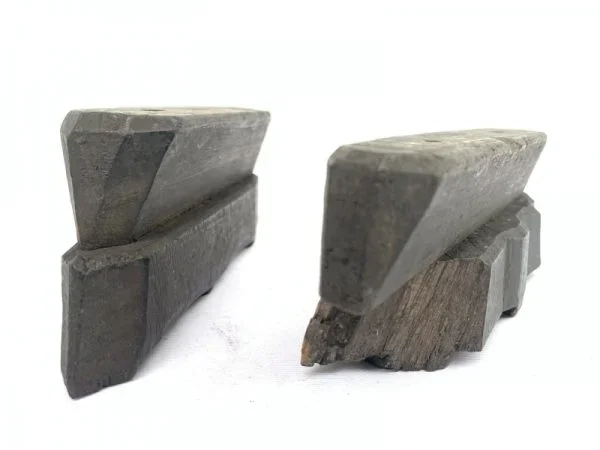 NEPAL NEPALESE Antique Chop Print Wood Block Textile Fabric Stamp Asia Tribe #14