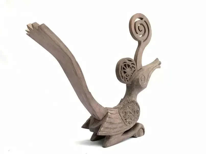 Bird Figurine 490mm Colorful Majestic Hornbill Statue Figure Figurine Sculpture Animal Asia Bird Figurine 490mm Colorful Majestic Hornbill Statue Figure Figurine Sculpture Animal Asia