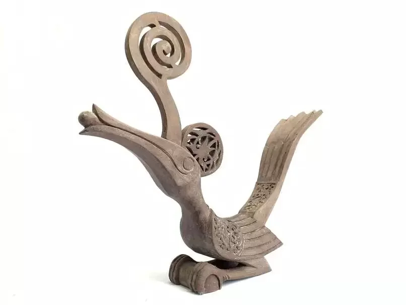 Bird Figurine 490mm Colorful Majestic Hornbill Statue Figure Figurine Sculpture Animal Asia Bird Figurine 490mm Colorful Majestic Hornbill Statue Figure Figurine Sculpture Animal Asia