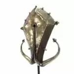 Mamuli Pendant 80mm Silver Brass Body Adornment Jewelry Earring Jewel Charm Vintage