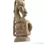 Tribal Hidden Chamber 460mm Large XL Batak Jewelry Medicine Box Wood Carving Statue Figure Figurine