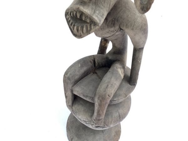HOME PROTECTOR FIGURINE 600mm Antique Ancestral Animal Statue Figure Sculpture Dayak Borneo Tribe