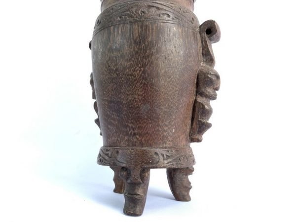 MEDICINE JAR 330mm ANTIQUE BOX Batak Simalungun Jewelry Herb Tribal Container