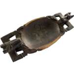 Ironwood Tribal Tray 550mm Borneo Old Bowl Basin Dayak Headhunter Ceremonial Sculpture Statue Aso