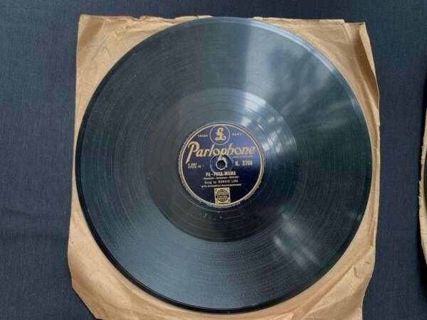 GRAMOPHONE DISC (6 Record) Old Vintage Music Song Orchestra Eddy Howard / Ave Maria / Oh My Papa / Since You Said Goodbye / Pa-Paya Mama / Rachel Thoreau-Florence / Enrico Toselli / Cole Porter Veron  /