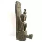 Indonesia Altar 650mm Old Leti Artifact Sculpture Figure Figurine Worship Shrine God Deity Statue