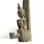 Indonesia Altar 650mm Old Leti Artifact Sculpture Figure Figurine Worship Shrine God Deity Statue